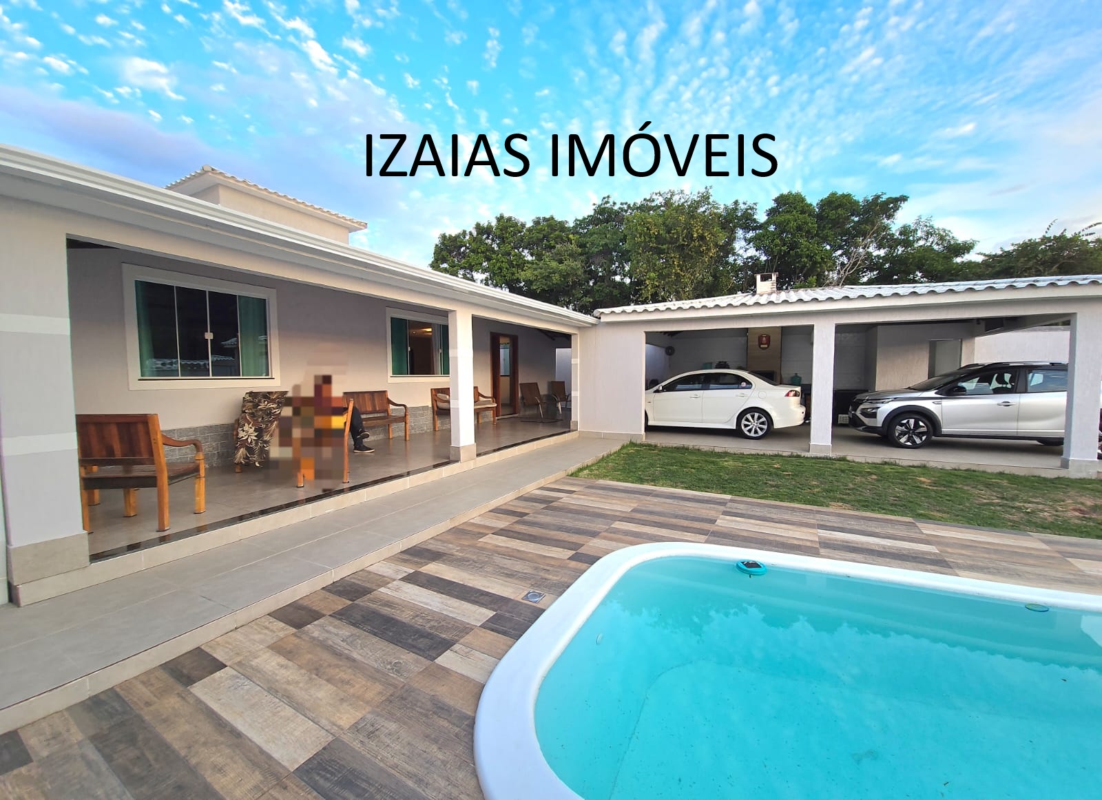 COD 449: LINDA CASA COM PISCINA EM ITAÚNA – SAQUAREMA.